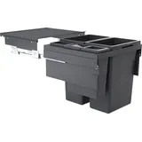 HAILO Abfallsammler 3619771 Cargo 600 38/38/12/D/2,5 | Grau