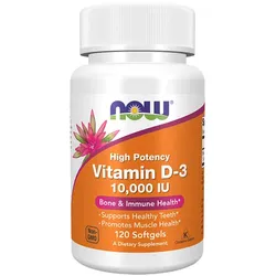 Vitamin D3 10000 IE 120 Weichkapseln - Hohe Potenz