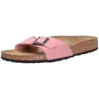 BIRKENSTOCK Damen Sandale Madrid Birko-Flor schmal, Graceful Old Rose, 37 EU - 37 EU