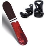 TRANS Snowboard » FR MAN RED 21/22«, (Set), 72576631-147 aubergine/black/red