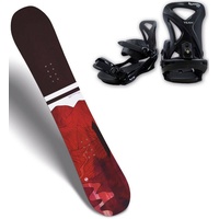 TRANS Snowboard » FR MAN RED 21/22«, (Set), 72576631-147 aubergine/black/red