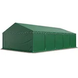 TOOLPORT Lagerzelt 5 x 10 m inkl. Seitenteile dunkelgrün 6172