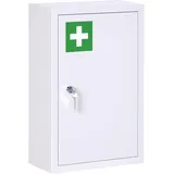 GiPP Medizinschrank, Weiß, Naturmaterialien, Rechteckig,Rechteckig, Bodenplatte, 30x46x14 cm, Badezimmer, Badezimmerschränke, Medizinschränke