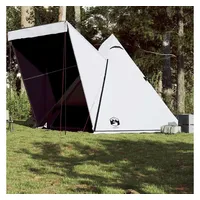vidaXL Tipi-Familienzelt 6 Personen Weiß