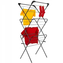 Kadax Turmwäscheständer 15 m schwarz