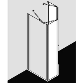 Kermi Ibiza 2000 Schwingtür, mit Festfeld, I259L100201PK, I259L