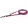 Herm Sprenger Gummierte Leine, 3-Fach verstellbar - pink, 230 cm (2,3 m)
