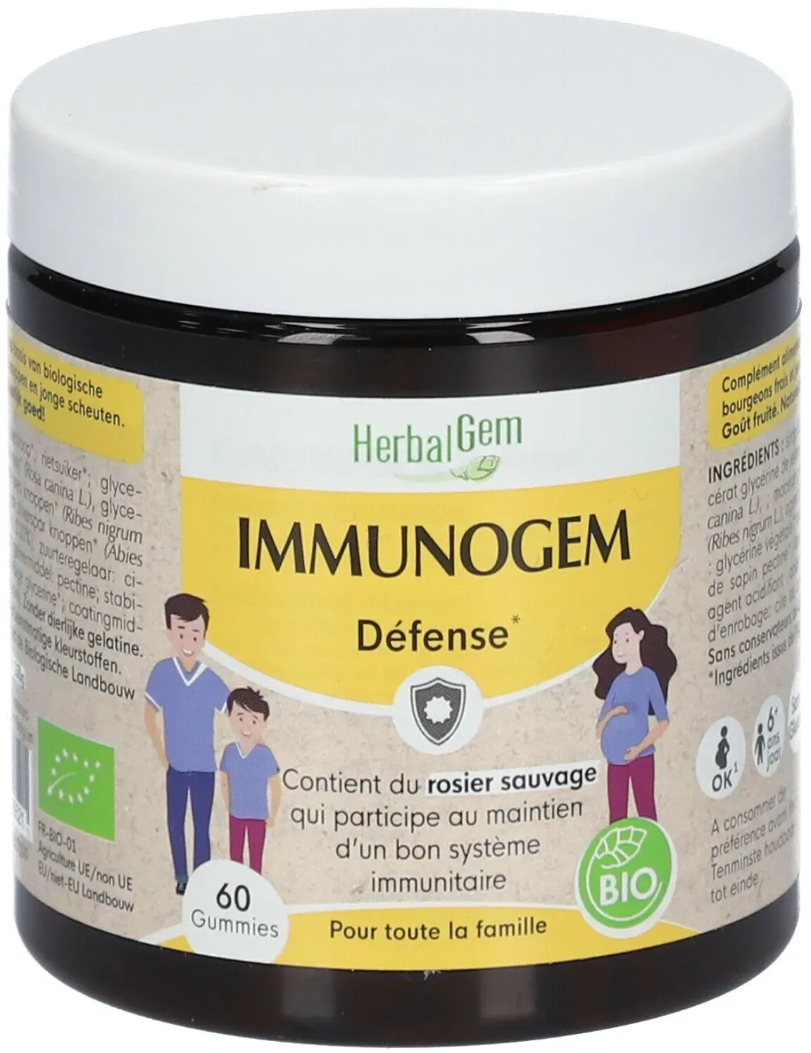 HerbalGem Gummies Immunogem 60 gummies