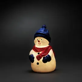 Konstsmide LED Kunststoffschneemann 4 Dioden Warmweiß