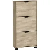 Schildmeyer Emmik 59,8 x 124 x 19,5 cm Eiche Nachbildung / weiß