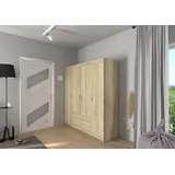 Küchen-Preisbombe Drehtürenschrank Elena 176 x 190,5 x 53 cm Grau
