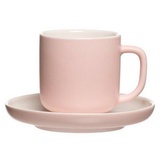 Ritzenhoff & Breker Jasper Espressotasse mit Untertasse Rosa