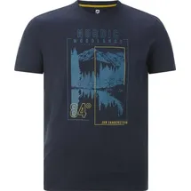 Jan Vanderstorm T-Shirt MAGNUSVIK dunkelblau- 68/70