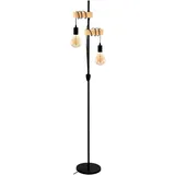 EGLO Townshend 2-flg. 166,5cm braun/schwarz