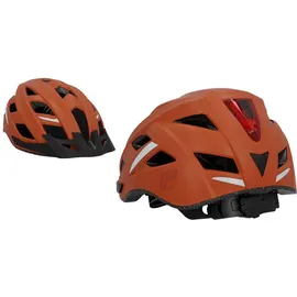 Fischer Fahrradhelm Urban Plus Miami L/XL orange matt