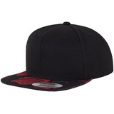 Flexfit Snapback Cap black - red