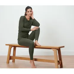 Tchibo - Thermo-Funktionswäsche - Damen - Gr. XS - khaki