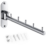 Dtoterul Edelstahl Kleiderlüfter Wand Klappbar Kleiderhaken Klappbar Wand Kleiderständer Klapphaken Wand Kleiderständer Wandhaken Klapphaken Kleiderhaken Klappbar Edelstahl für Balkon Badezimmer