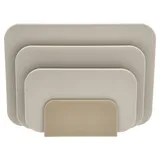 Rosti Choptima Schneidebrett-Set Kunststoff 3-tlg. 35,5 x 35,5 cm Beige