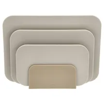 Rosti Choptima Schneidebrett-Set Kunststoff 3-tlg. 35,5 x 35,5 cm Beige