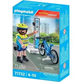 Playmobil Action Heroes - Polizei Fahrradstreife