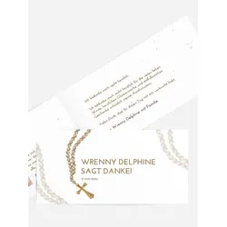 Dankeskarten Konfirmation selbst gestalten mit Spruch und Fotos im Onlinedesigner bei Meine-Kartenmanufaktur.de
