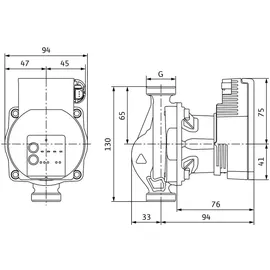 WILO Umwälzpumpe Varios PICO-STG 15/1-7