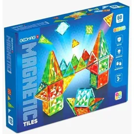 GEOMAG Magnetic Tiles Gems 60
