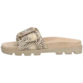 ROHDE "Rohde Pantoletten Veloursleder", Damen, beige, Größe 40 EU