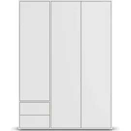 Rauch Drehtürenschrank Nabila 140 x 194 x 53 cm Weiß