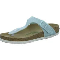 Birkenstock Gizeh Rivet Logo Clog blau 39