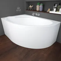 Badland Eckbadewanne 130 x 85 cm (BADLAND STANDARD)