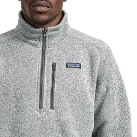Patagonia Better Sweater 1/4 Zip Fleecejacke Herren Grau S