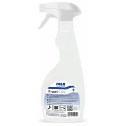 FALA Frowi Care Edelstahlreiniger, Pflegereiniger für alle Arten von Edelstahloberflächen, 500 ml - Sprühflasche