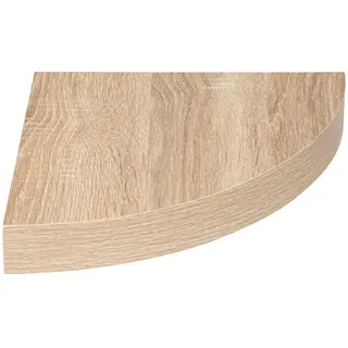 5five simply smart 5 five simply smart Eckregal fixy mit natürlichem eicheneffekt