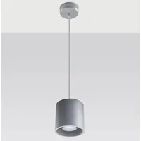 Sollux Lighting Pendelleuchte Zylinder Esstisch Deckenlampen modern Pendelleuchten Wohnzimmer,