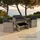 Tectake Lucca Rattan Lounge natur/dunkelgrau