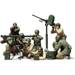 TAMIYA 300135086 1:35 Figuren-Set US MG/Mörser Trupp (8)