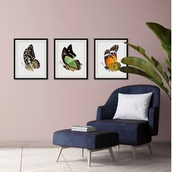 queence Bild »Andy«, Schmetterlinge-Kunst-Insekten-historische Ereignisse, (1 St.), HD Premium Poster-Druck inkl. Holzrahmen queence Farbe Rahmen: schwarz + Farbe Bild(er): grau