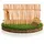 BooGardi Lattenzaun 180 x 60 cm Braun/Holz