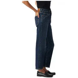 Levi's Damen Jeanshose 501 Crop High Rise, Straight Fit, Blau (Apply Now), W26/L26