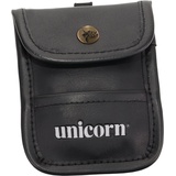 Unicorn Information System Unicorn Accessory Pouch, Zubehörbeutel, schwarzes Leder