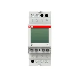ABB DW1 Wochenzeitschaltuhr 1 Kanal Bluetooth Programmierung per App 2CSM222531R1000