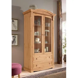 OTTO home Glasvitrine Anna 97 x 46 x 188 cm Beige