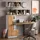 Vicco Schreibtisch-Set Tomy, Weiß/Goldkraft Eiche, 150 x 59 cm 3er Set da 2 Regale+schreibtisch, Vicco