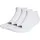 adidas Cushioned Low-Cut Socken 3er Pack White / Black 40-42