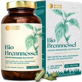 Nature Basics Bio Brennnessel Kapseln 180 St.