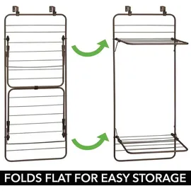 MetroDecor Hängetrockner Metall 0 m bronze