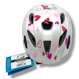 Alpina Ximo 47-51 cm Kinder white hearts 2020