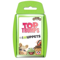 Winning Moves Spiel, Quartett Top Trumps - Die Muppets bunt